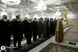 دیدار سرکشیکان و خدام حرم مطهر با تولیت آستان قدس رضوی