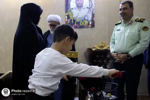 دیدار تولیت آستان قدس رضوی با خانواده شهدا و جانبازان