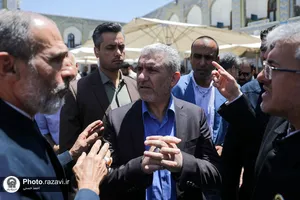 تشرف وزیر کار لبنان به حرم مطهر رضوی