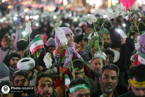 حال و هوای حرم مطهر رضوی در شب میلاد امام جواد علیه السلام