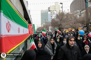 راهپیمایی پرشکوه 22 بهمن در مشهد