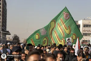 تشییع پیکر شهید حجت الاسلام سیدداوود بی&zwnj;طرف در مشهد