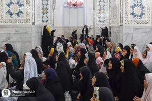 تشرف دانش&zwnj;آموزان مدارس استثنایی کشور به حرم مطهر رضوی
