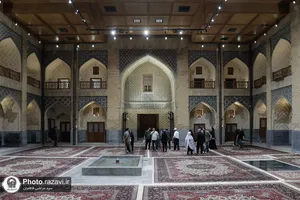 دیدار عوامل فیلم صیاد با تولیت آستان قدس رضوی
