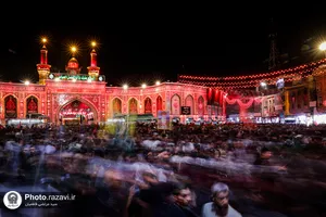 عزاداری شب اربعین حسینی در کربلای معلی-۲