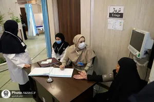 خدمت رسانی درالشفاء حرم به زائران دهه اخر صفر