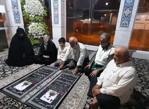 دیدار خادمیاران با خانواده شهدا بابل در هفته بسیج