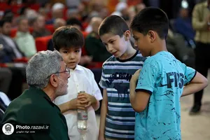 آیین رونمایی از تقریظ حضرت آیت&zwnj;الله خامنه&zwnj;ای بر کتاب "خاتون و قوماندان"