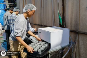 موکب موسسه جوانان آستان قدس رضوی در روز میلاد پیامبر اکرم