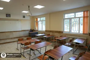 آیین افتتاح مدرسه امام رضا علیه&zwnj;السلام در جوانرود کرمانشاه