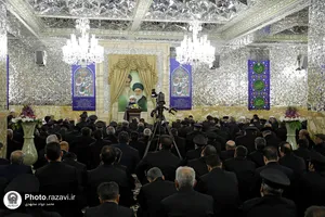 مراسم اعطای احکام خدام حرم مطهر رضوی
