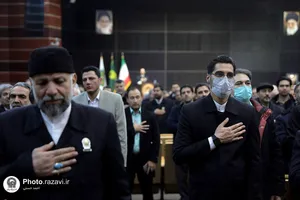 آیین تکریم و معارفه معاون اماکن متبرکه حرم مطهر رضوی