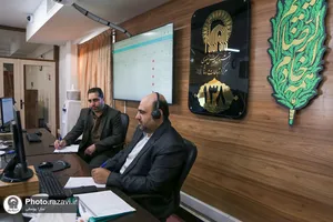 حضور مدیر امور زائرین معاونت خدمات اجتماعی بنیاد کرامت رضوی در سامانه 138