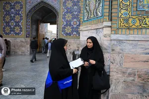 نظرسنجی و افکارسنجی از زائران همزمان با دهه کرامت