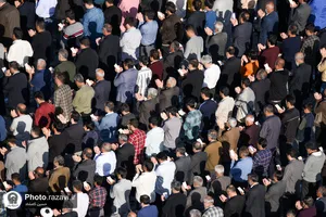 اقامه نماز عید سعید فطر در حرم مطهر رضوی - 1