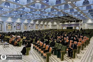 گردهمایی بانوان و خدمه معاونت تبلیغات حرم مطهر رضوی