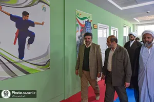 افتتاح سالن ورزش&zwnj;های رزمی مجموعه ورزشی شهید دارایی