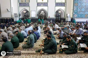 بزرگداشت شهدای هفتم تیر در حرم مطهر رضوی