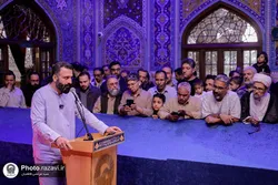 ادای احترام هنرمندان نهضت مردمی پوستر انقلاب به رهبر شهید
