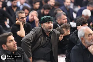 اجتماع عزاداران آذری زبان در رواق امام خمینی (ره)