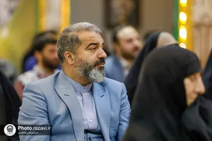 مراسم اهدای مدال قهرمانی مرحوم علی انصاریان به موزه آستان قدس رضوی