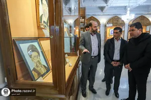 تشرف وزیر فرهنگ ترکمنستان به حرم مطهر رضوی