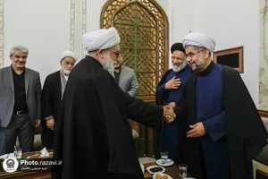 دیدار اعضای شورای قضایی استان با تولیت آستان قدس رضوی