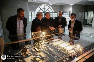 بازدید رئیس بنیاد بهره&zwnj;وری موقوفات آستان قدس رضوی از شرکت نخریسی و نساجی خسروی خراسان