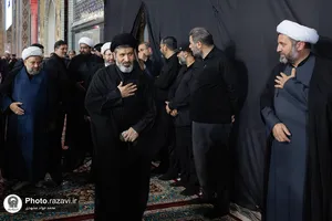 آئین بزرگداشت رهبر شهید انقلاب اسلامی در حرم مطهر رضوی