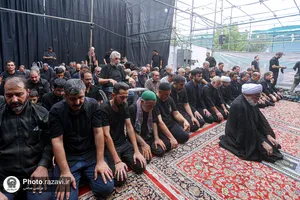 بازدید تولیت آستان قدس رضوی از موکب بنیاد رضوی
