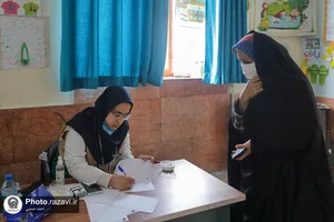 اردوی جهادی نذر شفا در روستای ساغروان