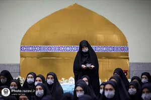 حضور تولیت آستان قدس رضوی در جمع دانش آموزان دبیرستان دخترانه امام رضا(علیه&zwnj;السلام)