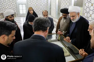 رونمایی طرح صیانت از میراث حوزه علمیه خراسان