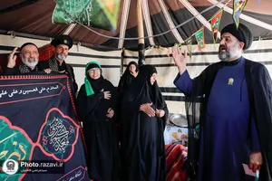 حضور کاروان سفیران امام رئوف علیه&zwnj;السلام در جمع موکب&zwnj;داران شهر نعمانیه