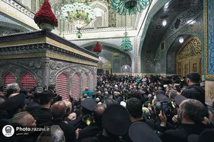 طواف پیکر رهبر شهید