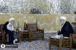 دیدار اساتید مدرسه تابستانی دارالعلم با تولیت آستان قدس رضوی