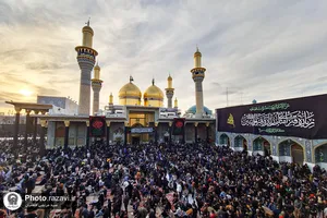 حال و هوای حرم امامین کاظمین در شهادت موسی بن جعفر علیه السلام
