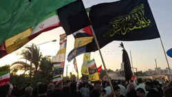 همایش پیاده‌روی جاماندگان اربعین با حضور پرشور مردم طبس