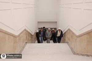 بازدید مدیران حوزه نمایندگی ولی&zwnj;فقیه در وزارت جهاد کشاورزی از بخش&zwnj;های مختلف حرم امام رضا علیه&zwnj;السلام