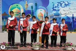 رونمایی از دیوارنگاره &laquo;تمدن رضوی&raquo;