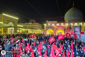 موکب آستان قدس رضوی در نجف اشرف
