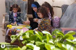 ایستگاه بازی کودکان با حضور مربیان مهدالرضا