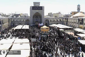 حال و هوای حرم مطهر رضوی در دهه آخر صفر-2