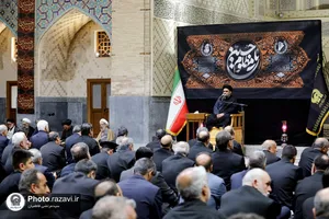 عزاداری دهه اول محرم با حضور تولیت آستان قدس رضوی-1