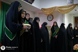 &laquo;سفره برکت و کرامت&raquo; در حرم مطهر رضوی
