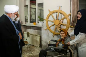 مهمانی یلدایی پدر با فرزندان امام رضایی شهید فیاض بخش
