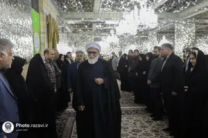 دیدار جمعی از خیران اصناف مشهد با تولیت آستان قدس رضوی