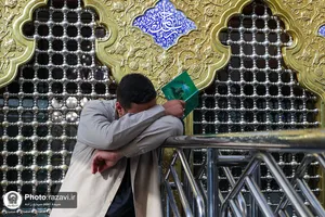 قرائت دعای پرفیض عرفه در حرم مطهر رضوی-2