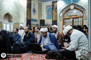 حضور آیت&zwnj;الله&zwnj; علم&zwnj;الهدی در مدرسه تابستانی دارالعلم
