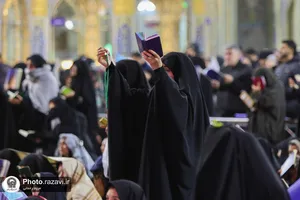 مراسم احیا شب بیست و سوم ماه مبارک رمضان در حرم مطهر رضوی-3